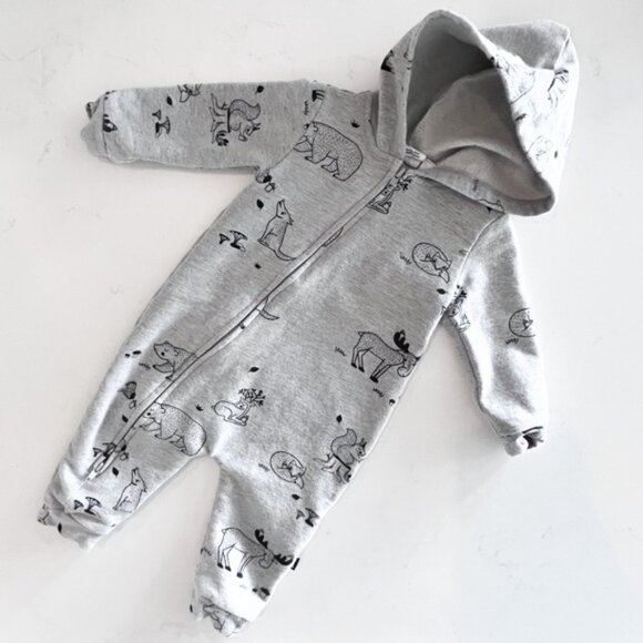 Deux Par Deux zip up woodlands jumper - Picture 1 of 4